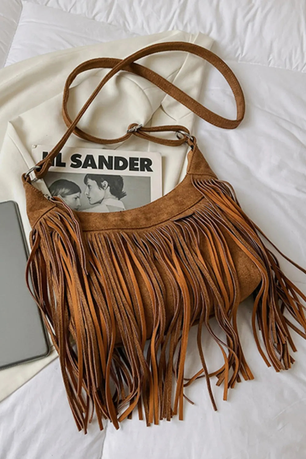 Yvanel – Sienna Fringe Shoulder Bag