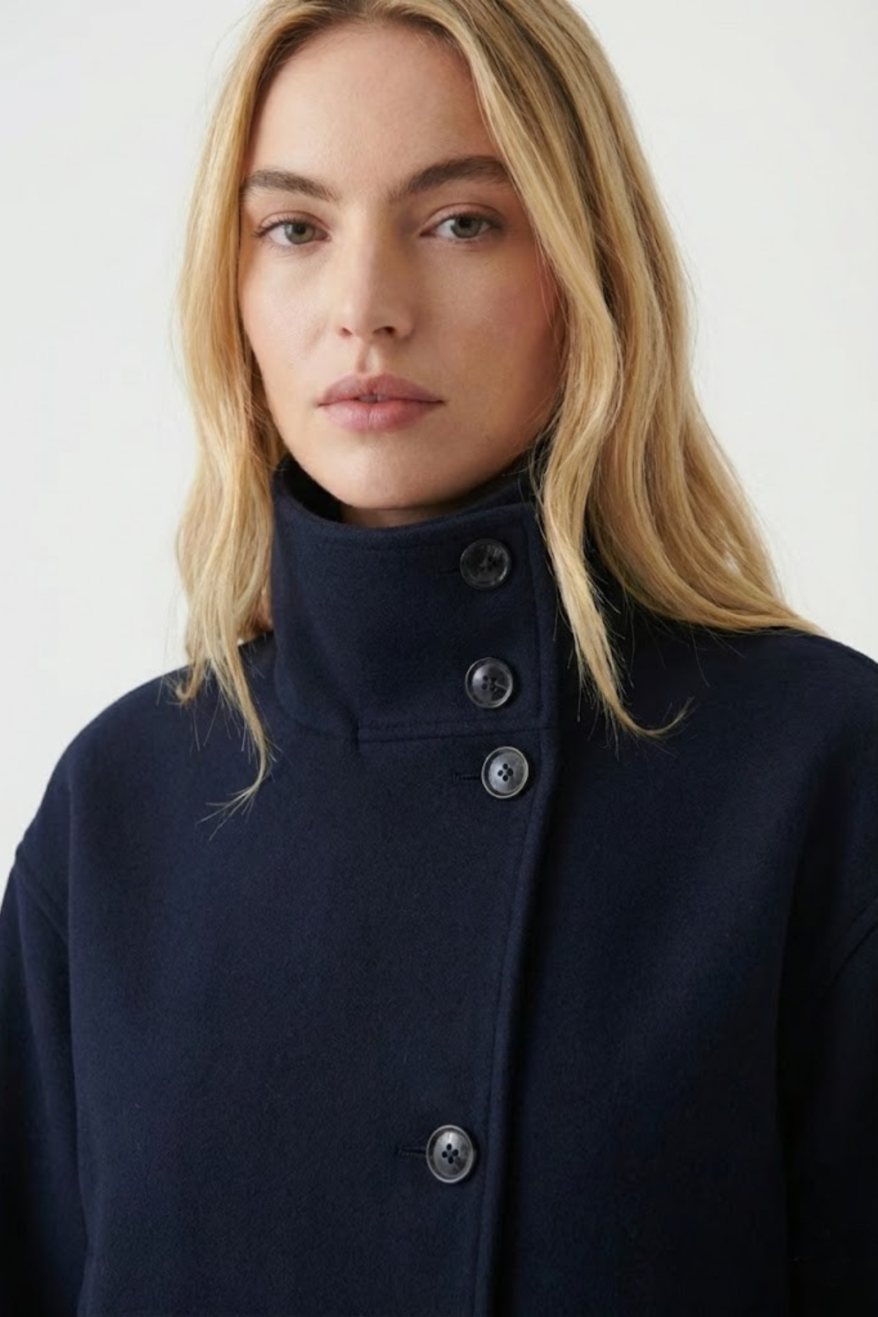 Yvanel | Navy Peacoat