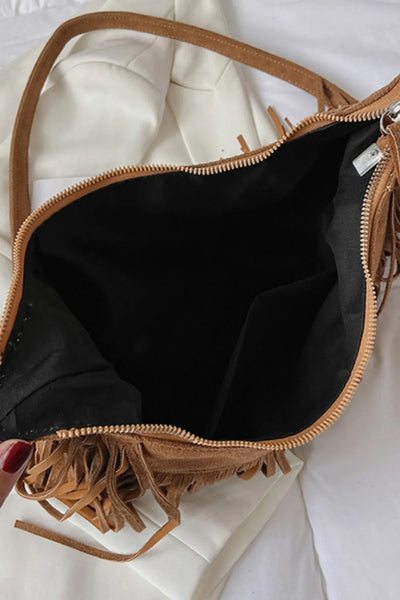 Yvanel – Sienna Fringe Shoulder Bag