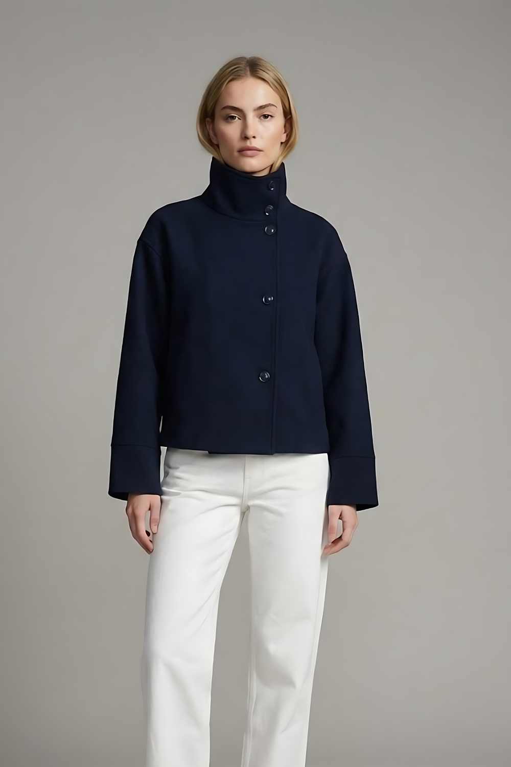 Yvanel | Navy Peacoat