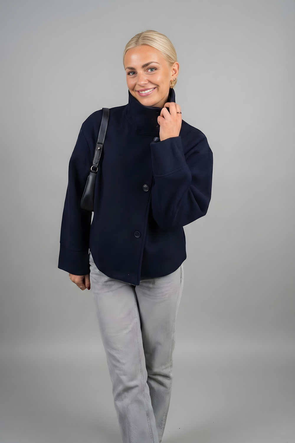 Yvanel | Navy Peacoat