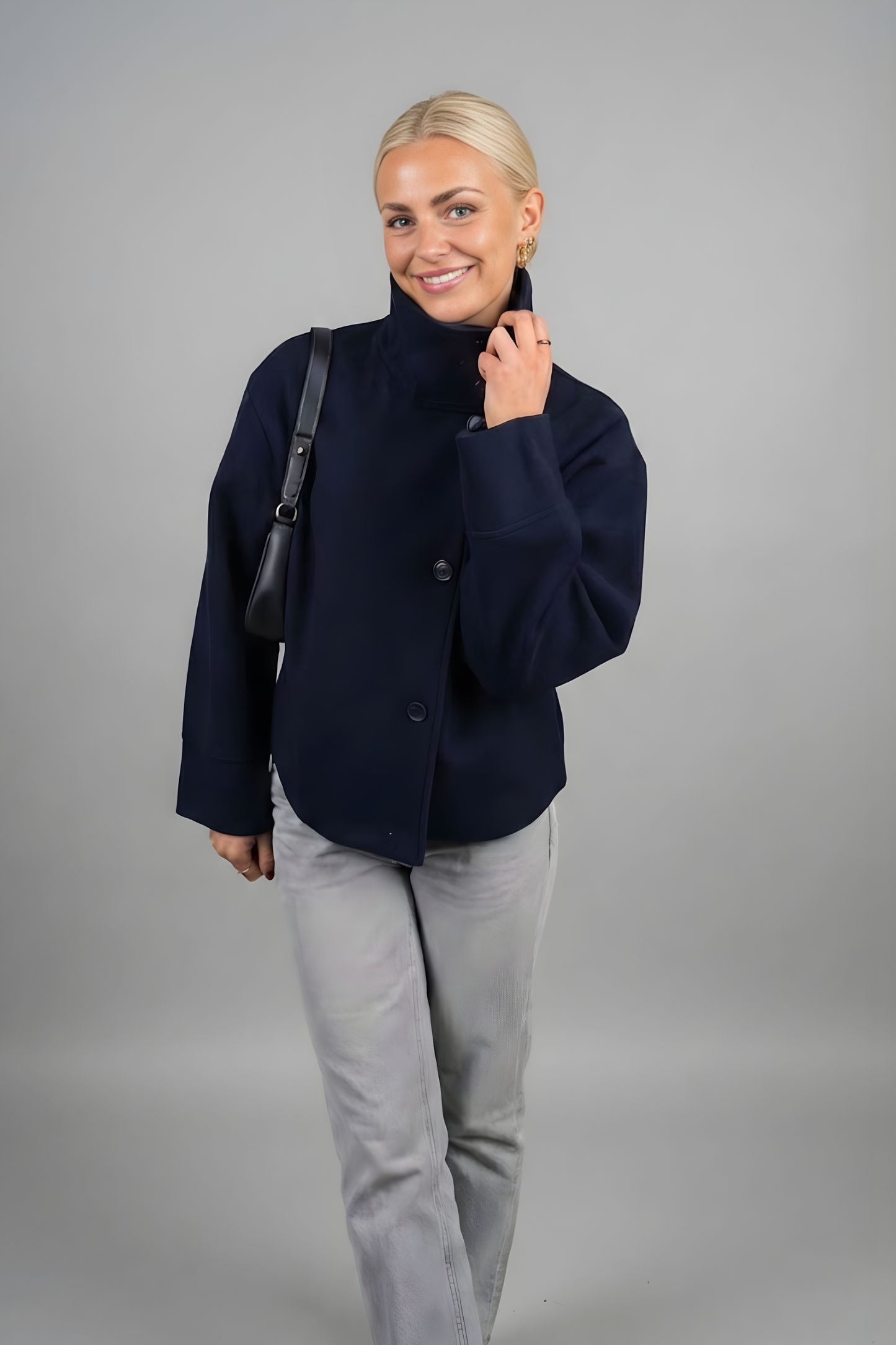 Yvanel | Navy Peacoat