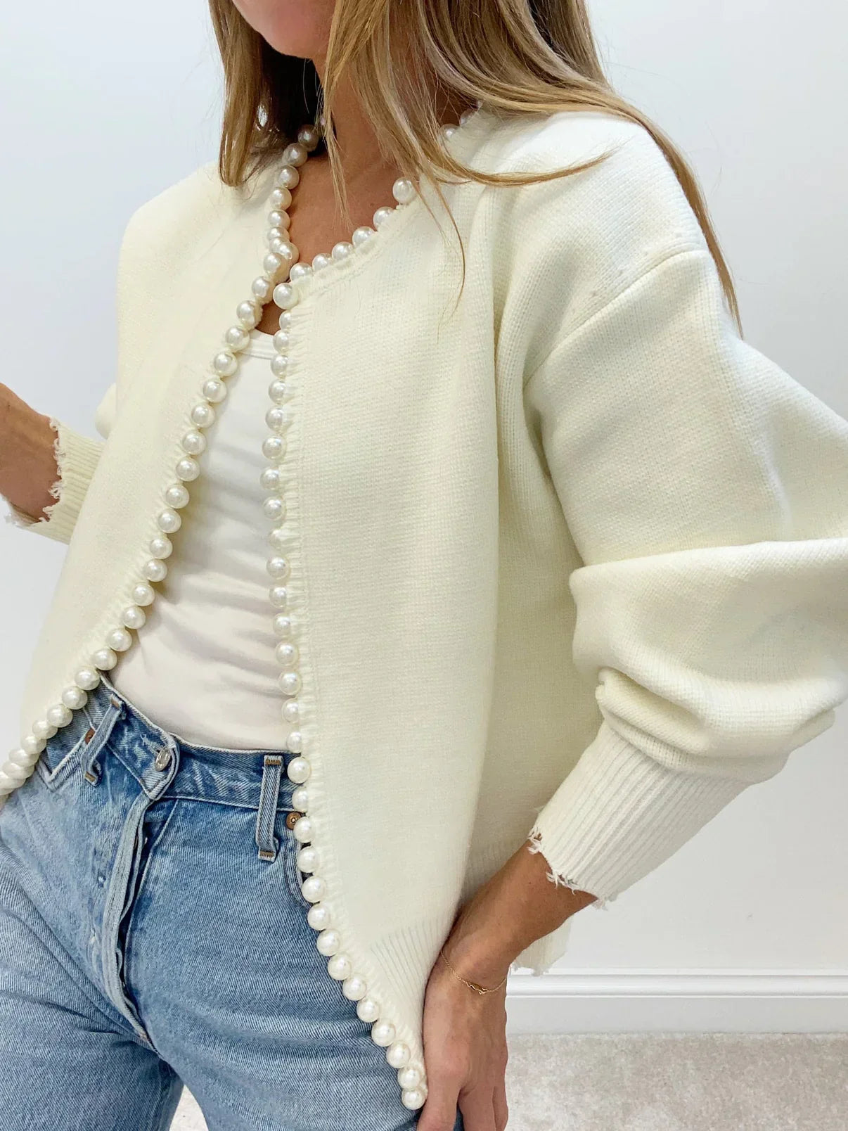 Yvanel |Nancy Pearl Cardigan