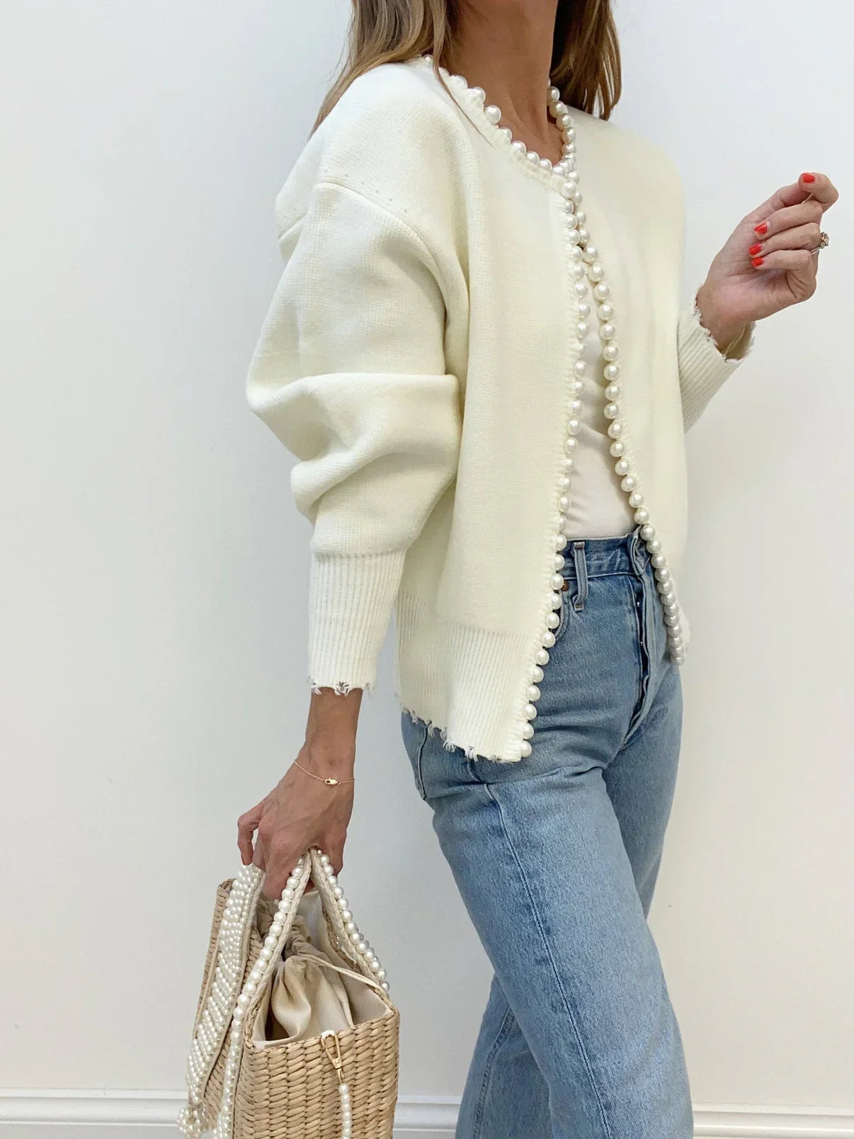 Yvanel |Nancy Pearl Cardigan