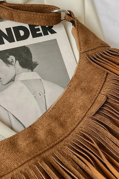 Yvanel – Sienna Fringe Shoulder Bag