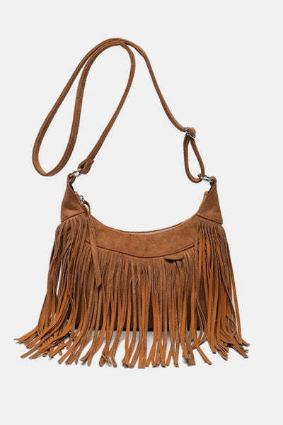 Yvanel – Sienna Fringe Shoulder Bag