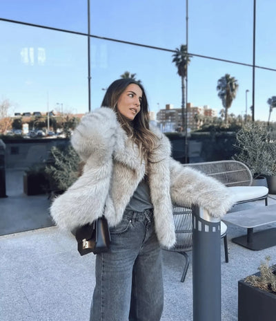 Yvanel | Louise Faux Fur Jacket