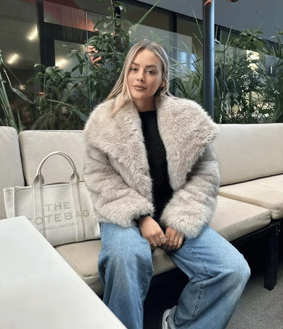 Yvanel | Louise Faux Fur Jacket