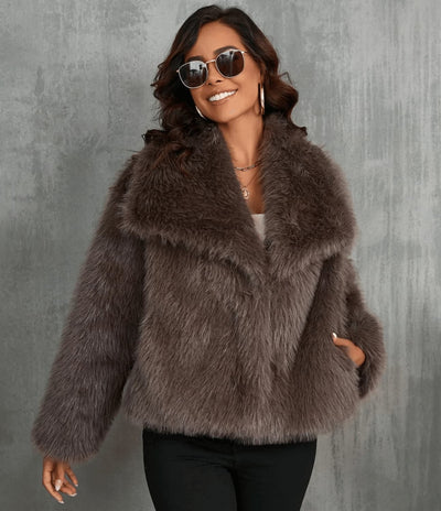 Yvanel | Louise Faux Fur Jacket